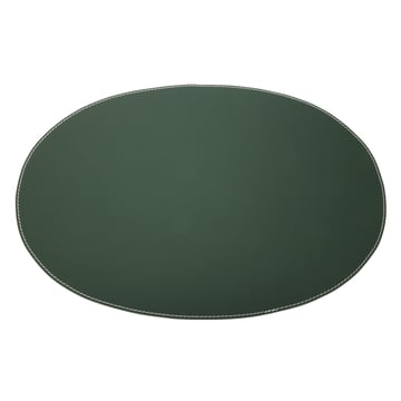 Ørskov Ørskov bordstablett läder oval mörkgrön