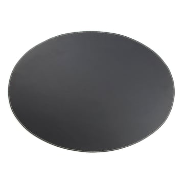 Ørskov Ørskov bordstablett läder oval svart