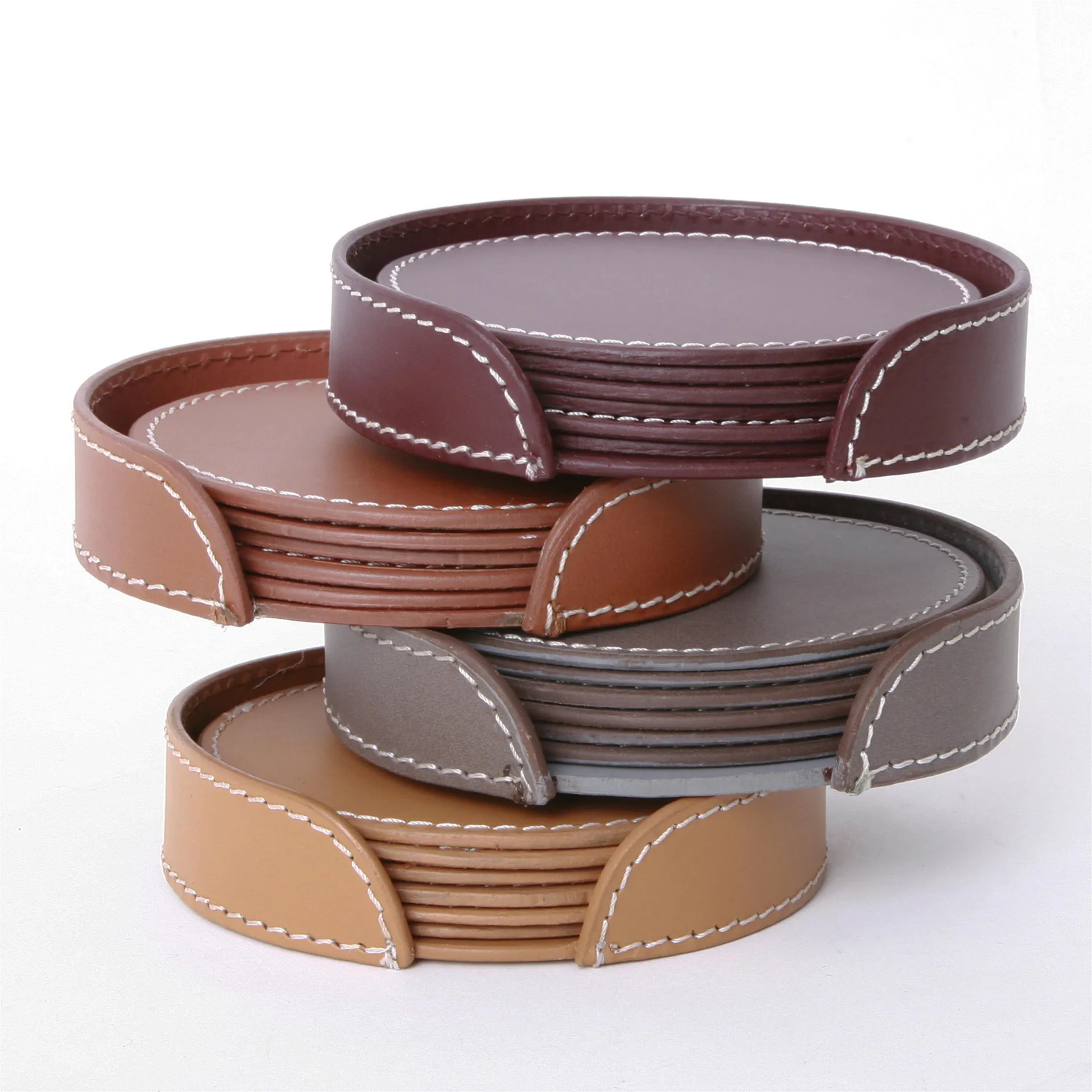 Ørskov glasunderlägg 6-pack, brun Ørskov