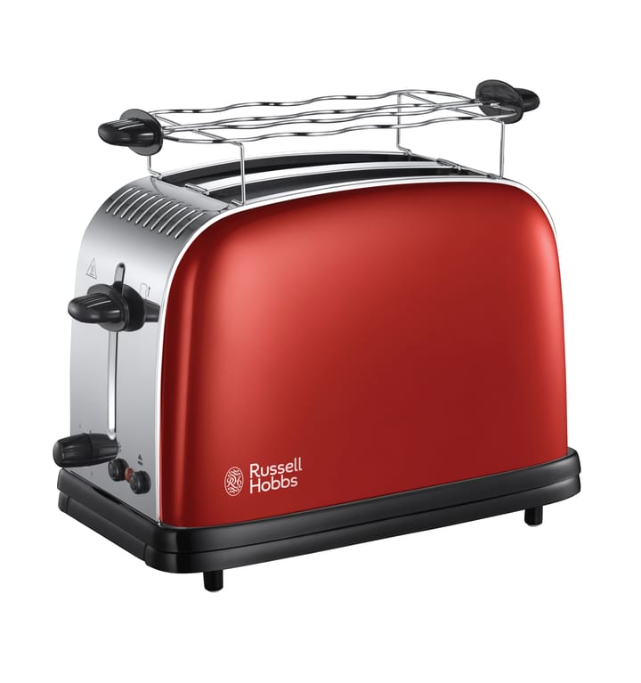 Colours Red 2 Slice toaster, Red Russell Hobbs
