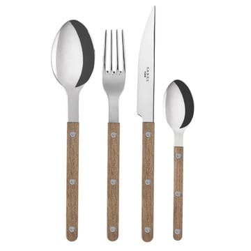 Läs mer om SABRE Paris Bistrot bestick 24 delar Teak wood