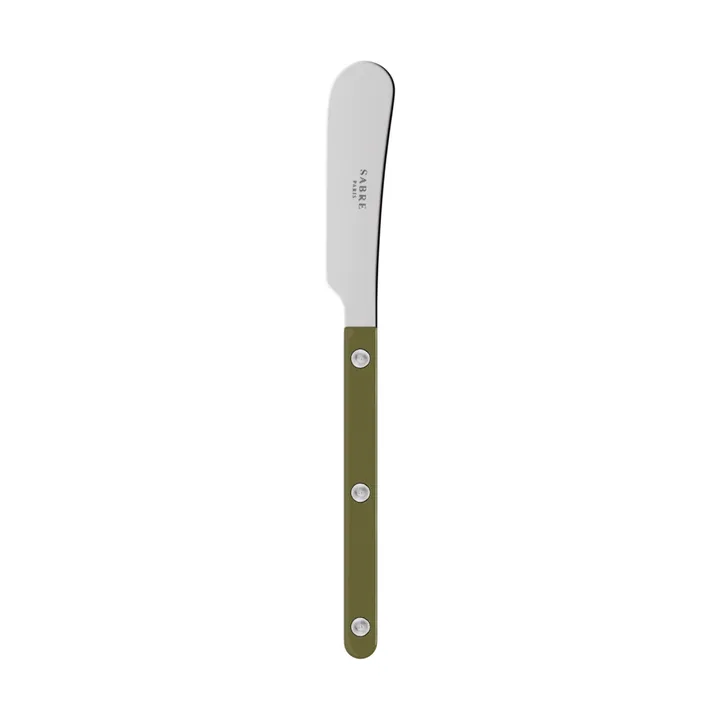 Bistrot solid smörkniv 14 cm - Green fern - SABRE Paris