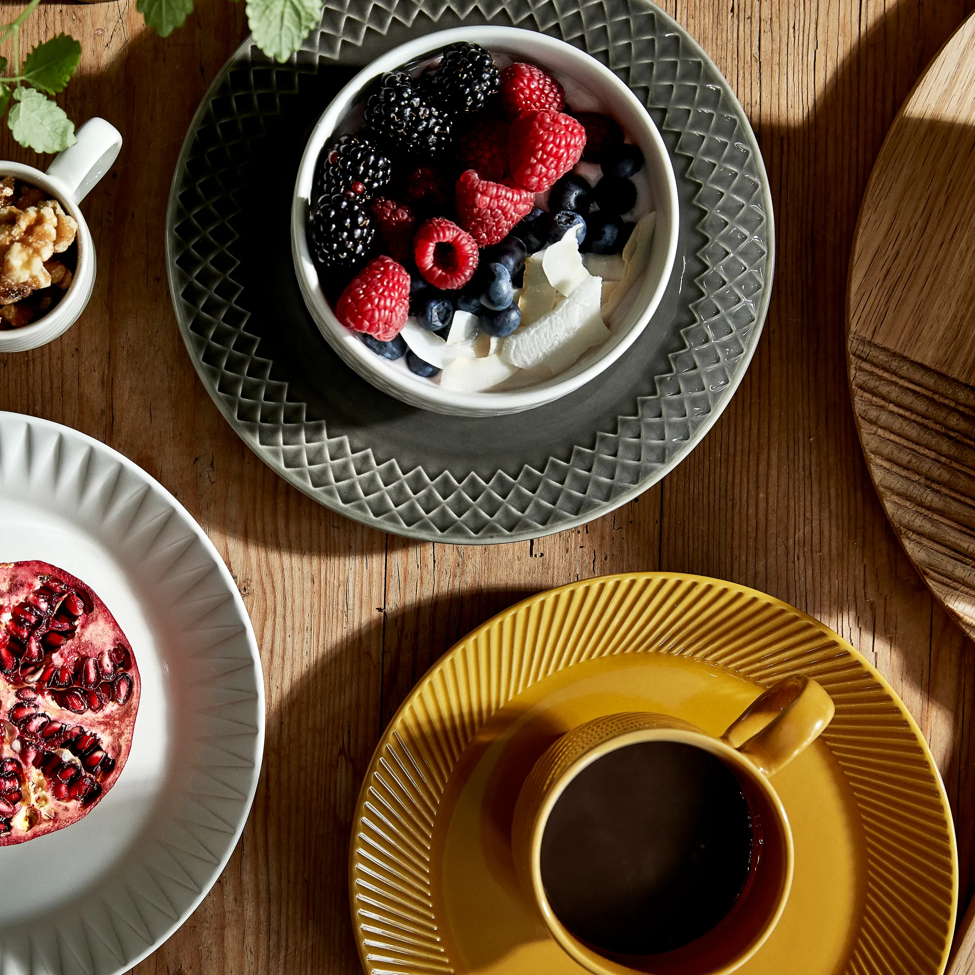 Coffee & More assiett, Gul Sagaform