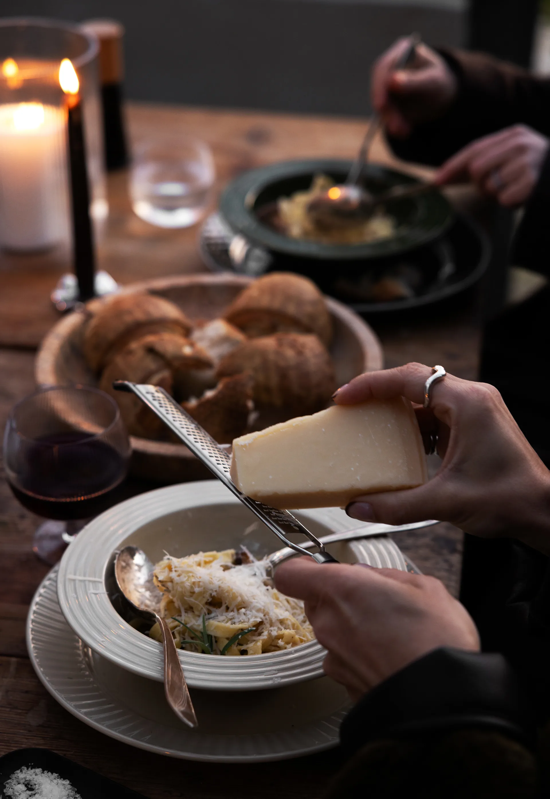 Coffee & More djup tallrik Ø22 cm, Beige Sagaform