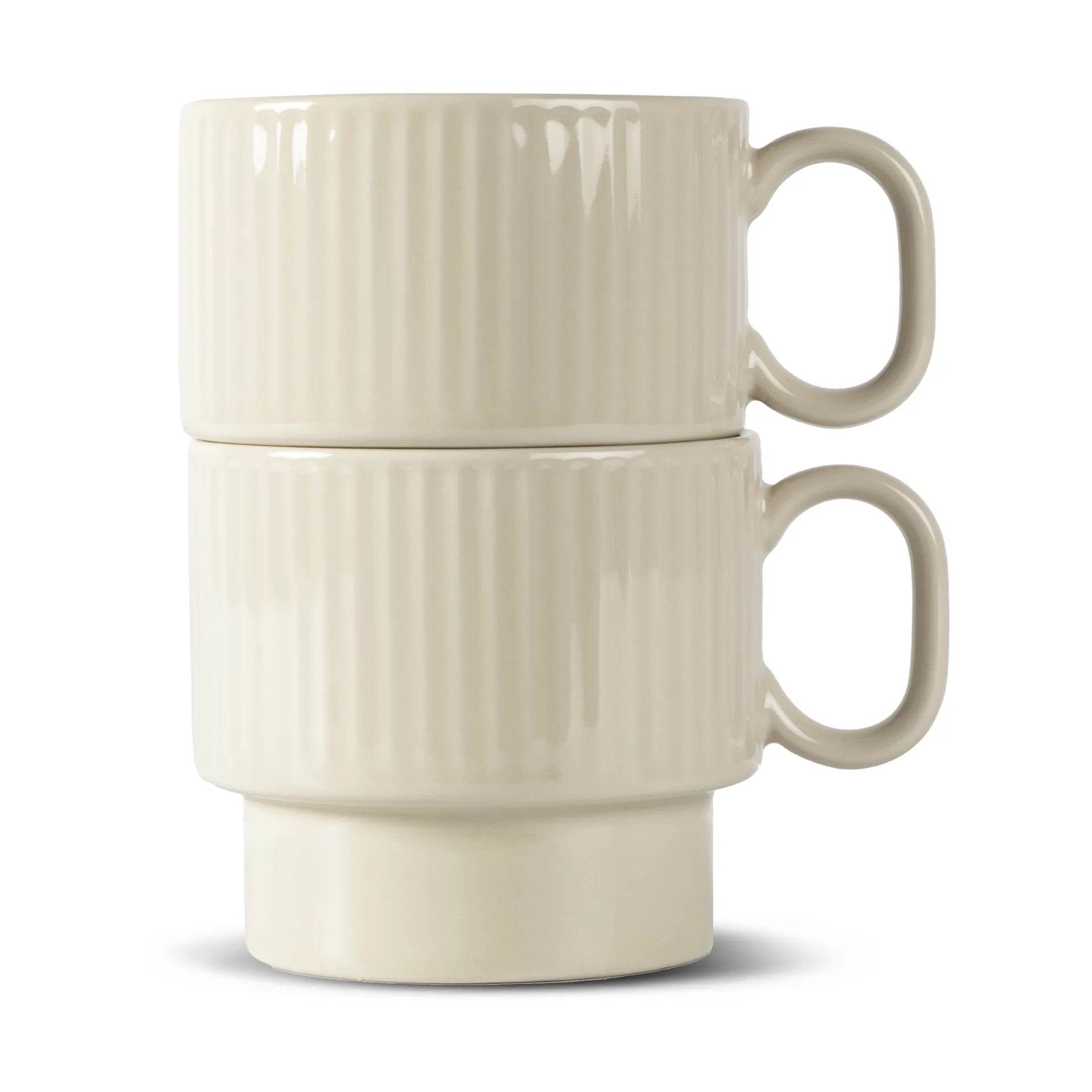 Coffee & More temugg 2-pack, Beige Sagaform