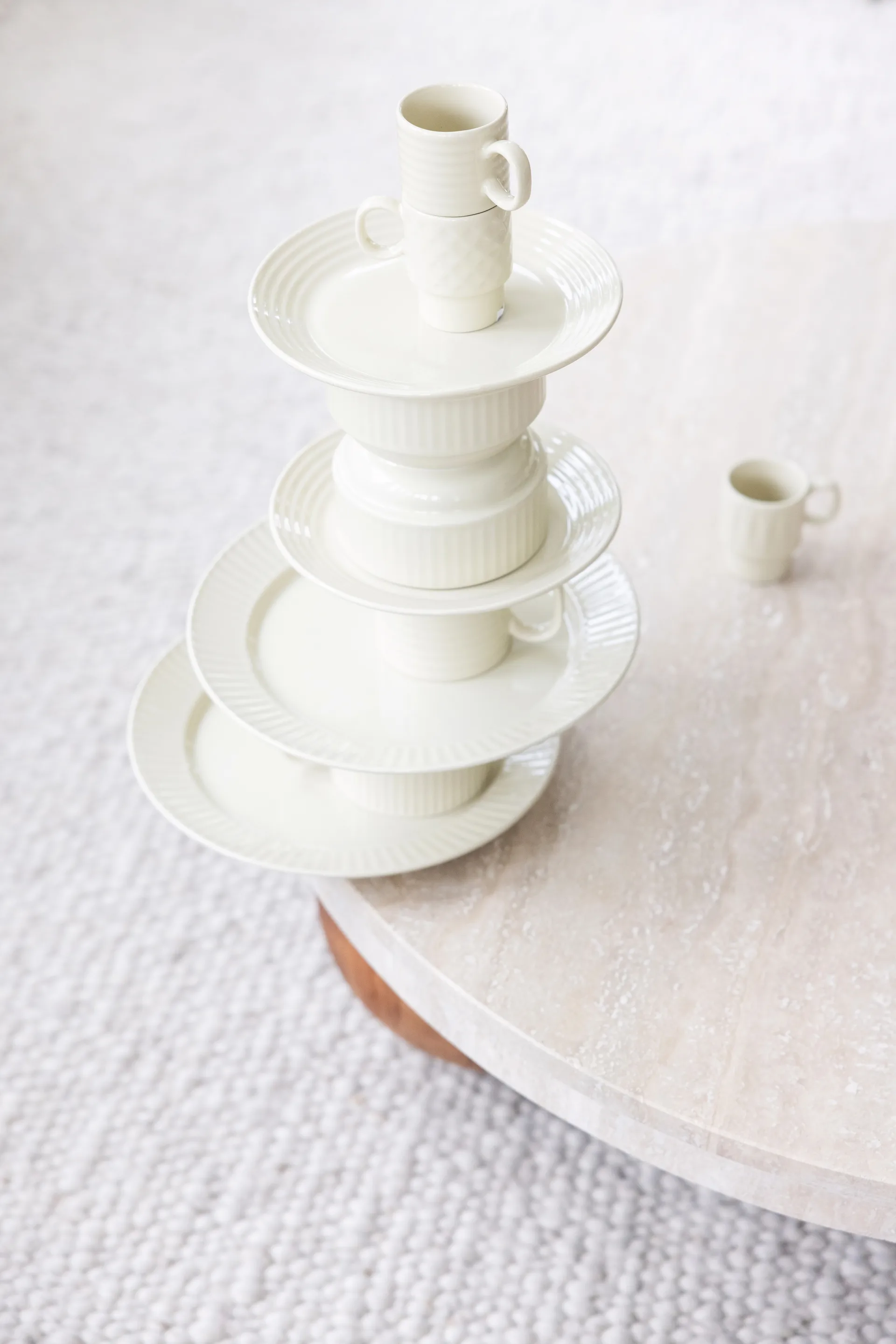 Coffee & More temugg 2-pack, Beige Sagaform