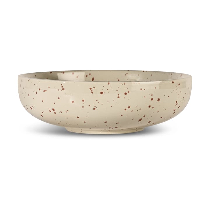 Ditte serveringsskål - Beige-vinröd - Sagaform