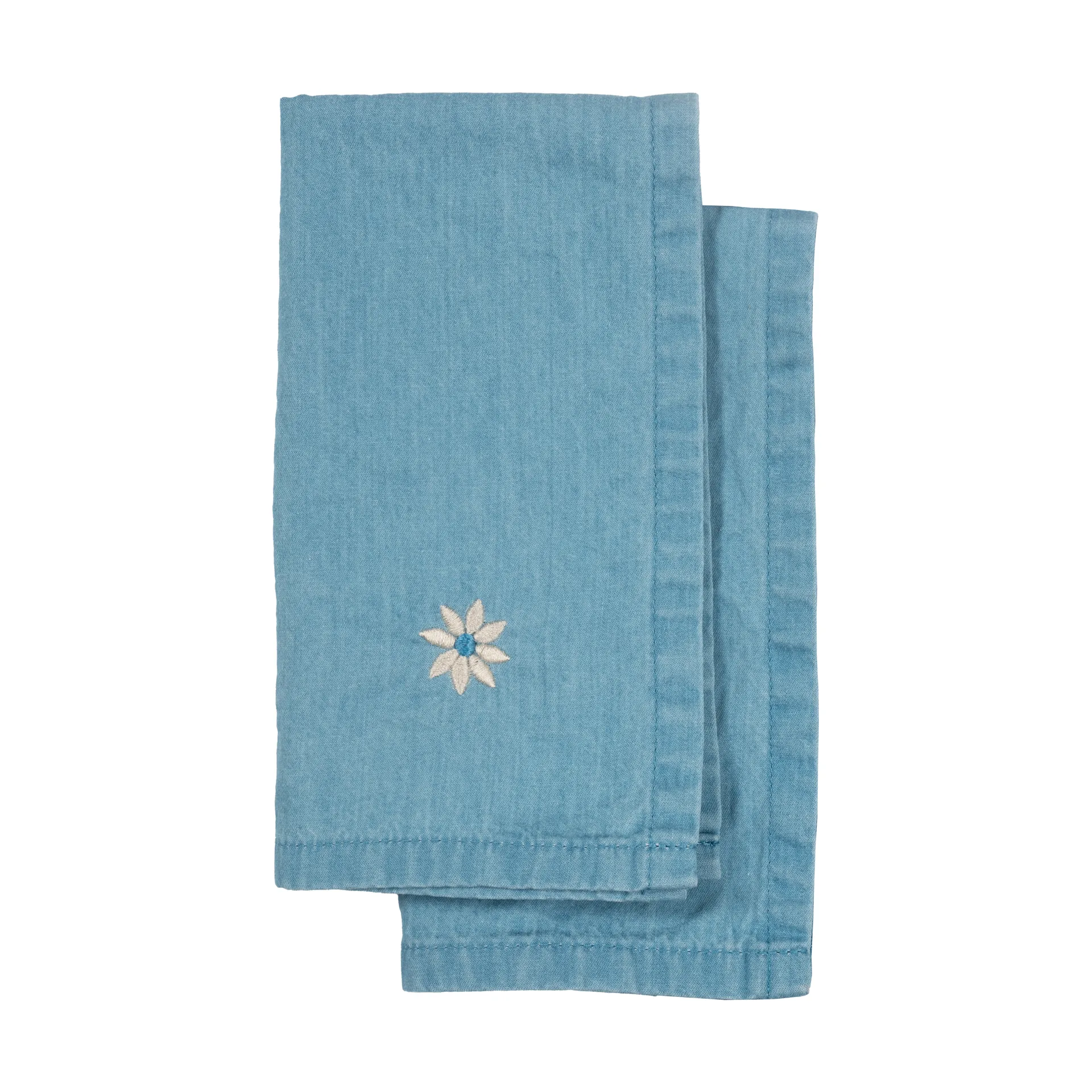 Eden denim kökshandduk 50x70 cm 2-pack, Blå Sagaform