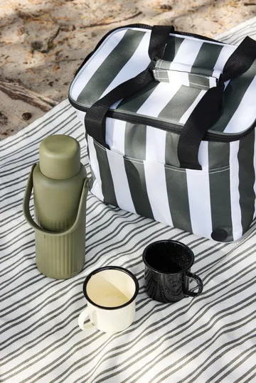 Ella hamam handduk - Grön, 90x170 cm - Sagaform