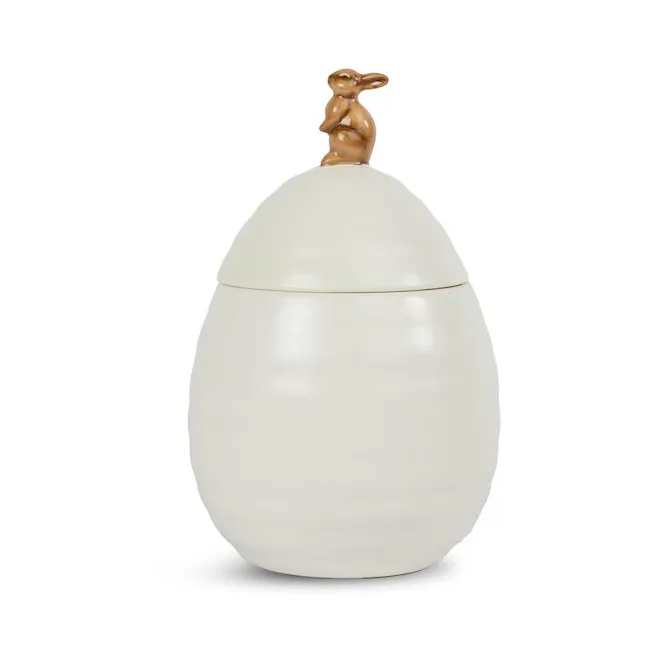 Ellen harburk med lock Ø11,5 cm, Benvit Sagaform