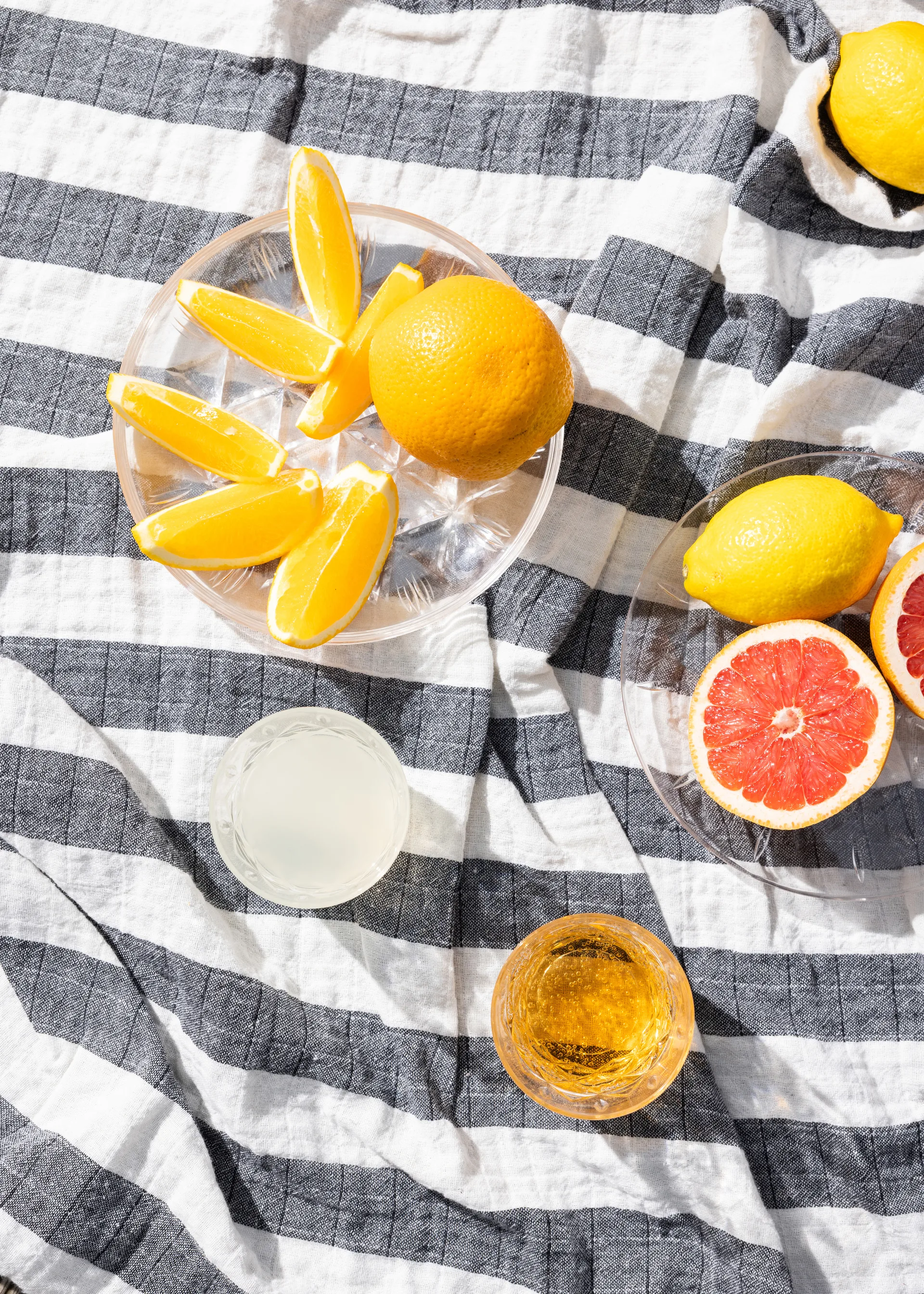 Emilie pläd 130x170 cm, Svart-vit Sagaform