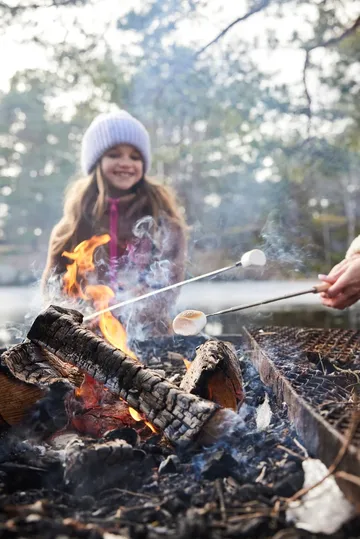 Fredde korvgaffel utfällbar - Rostfritt stål-gummiträ - Sagaform