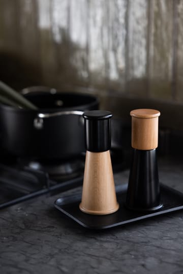Gurken salt- och pepparkvarn liten 2 delar - Svart-brun - Sagaform