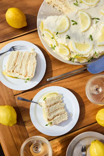 Inka assiett - Vit, Ø17 cm - Sagaform