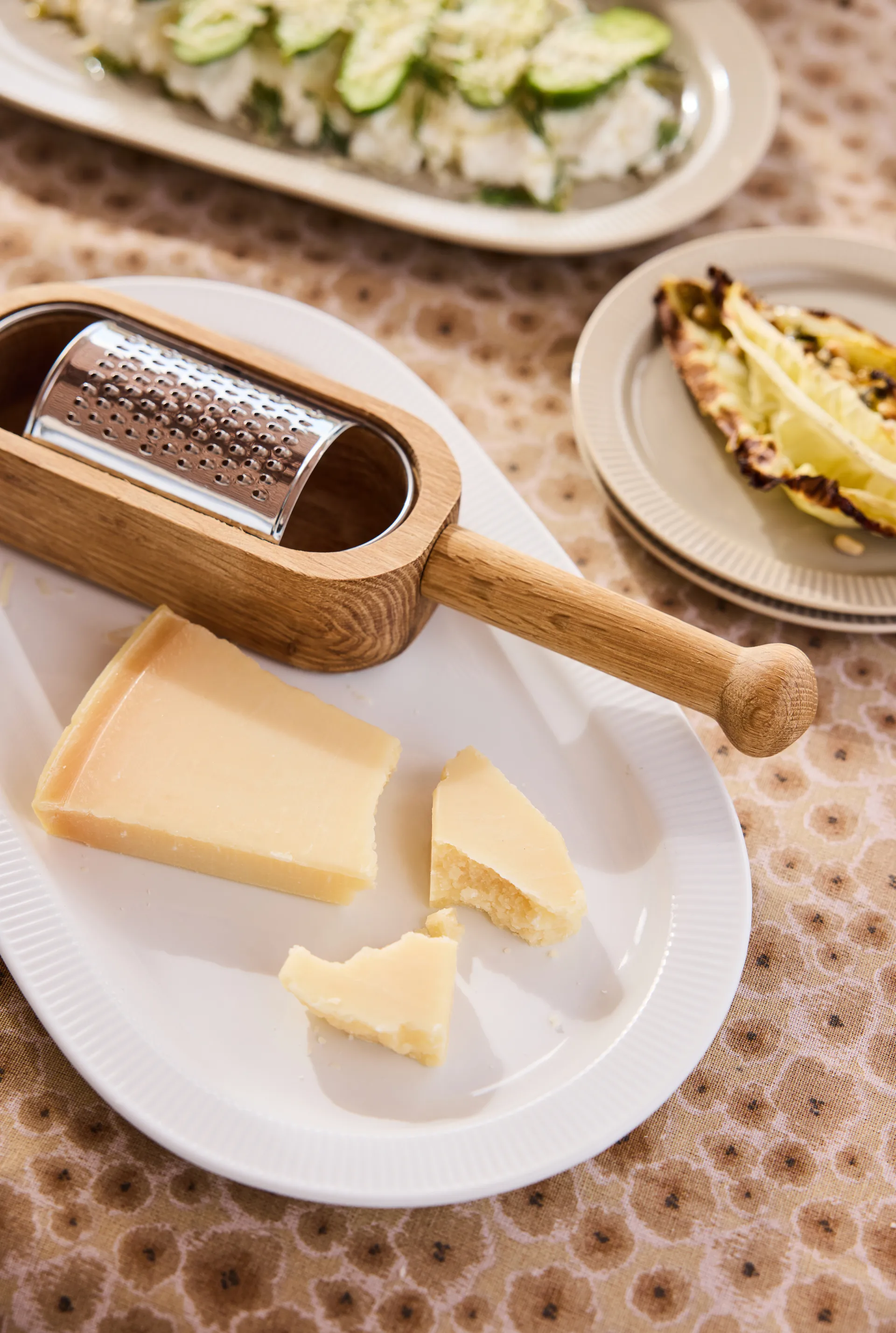 Inka uppläggningsfat, Vit, 20x34 cm Sagaform