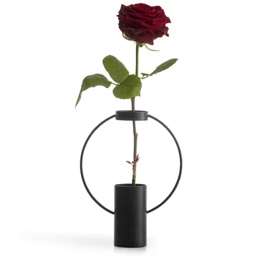 Moon vas 21 cm - Svart - Sagaform