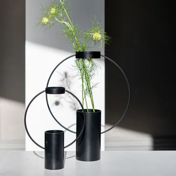 Moon vas 30 cm - Svart - Sagaform