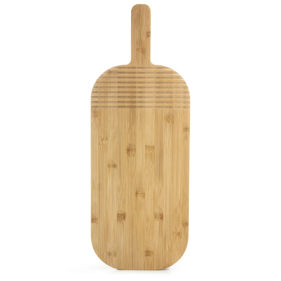 Sagaform Nature skärbräda bambu med handtag 54 cm