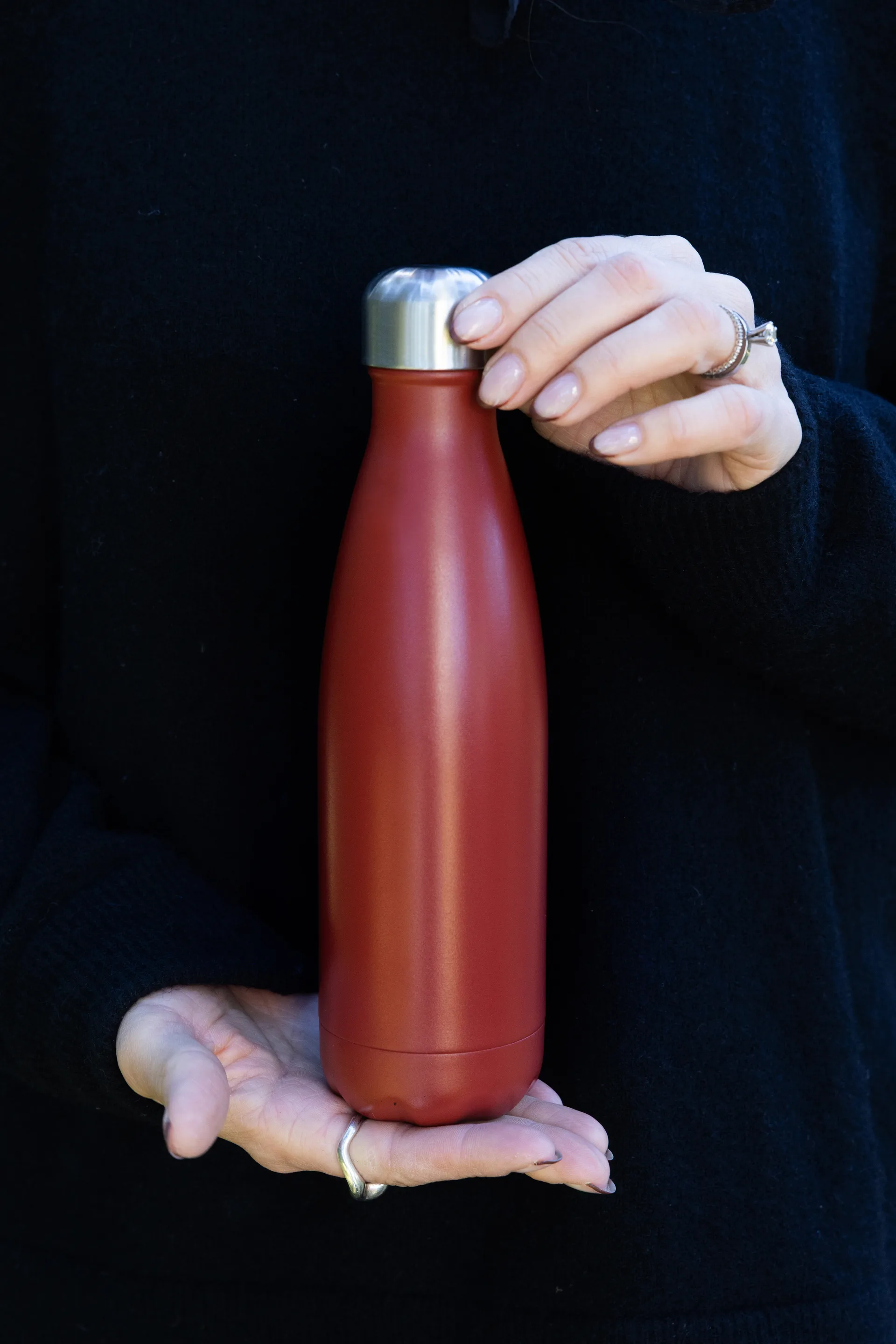 Nils stålflaska 50 cl, Röd Pantone Sagaform