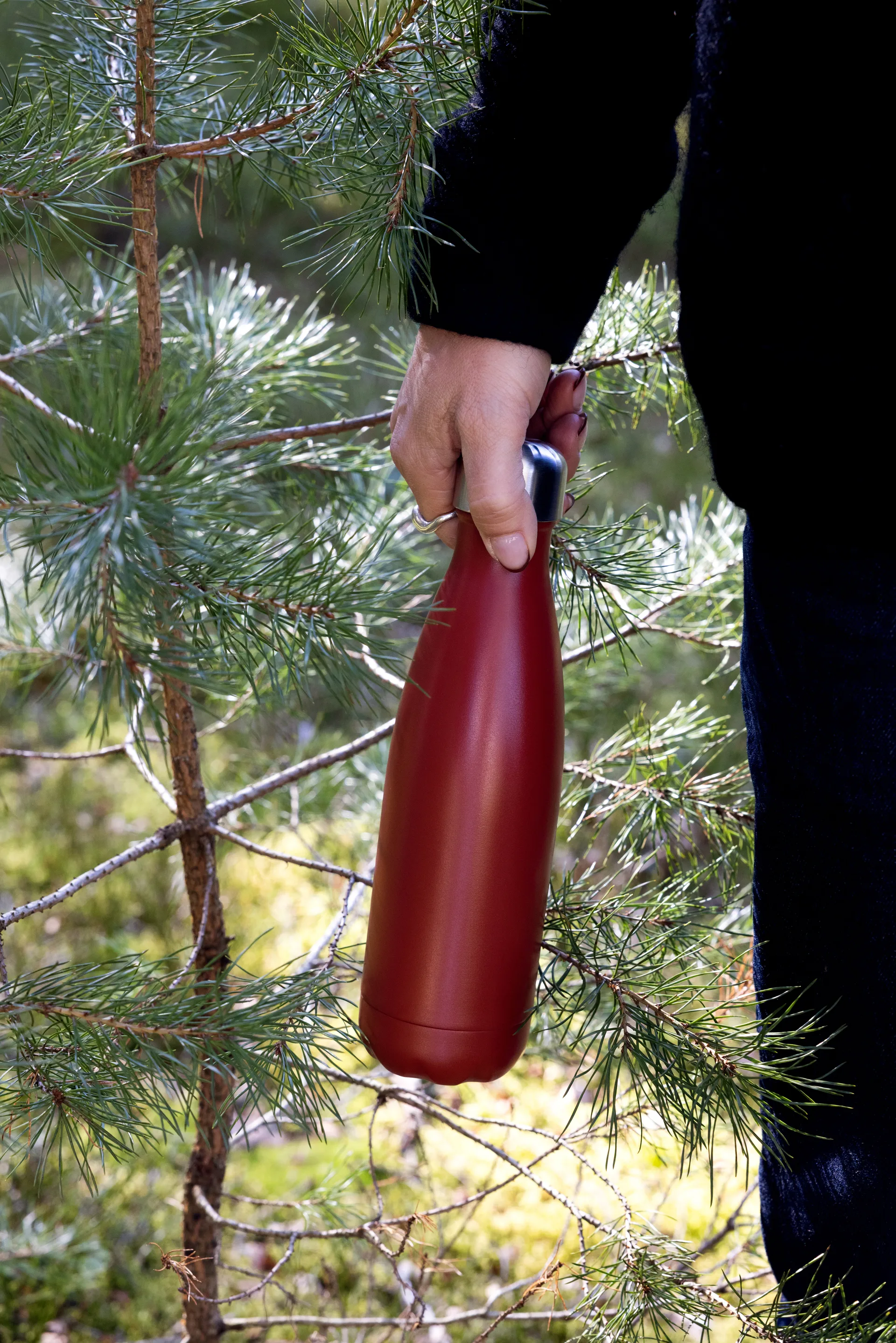 Nils stålflaska 50 cl, Röd Pantone Sagaform