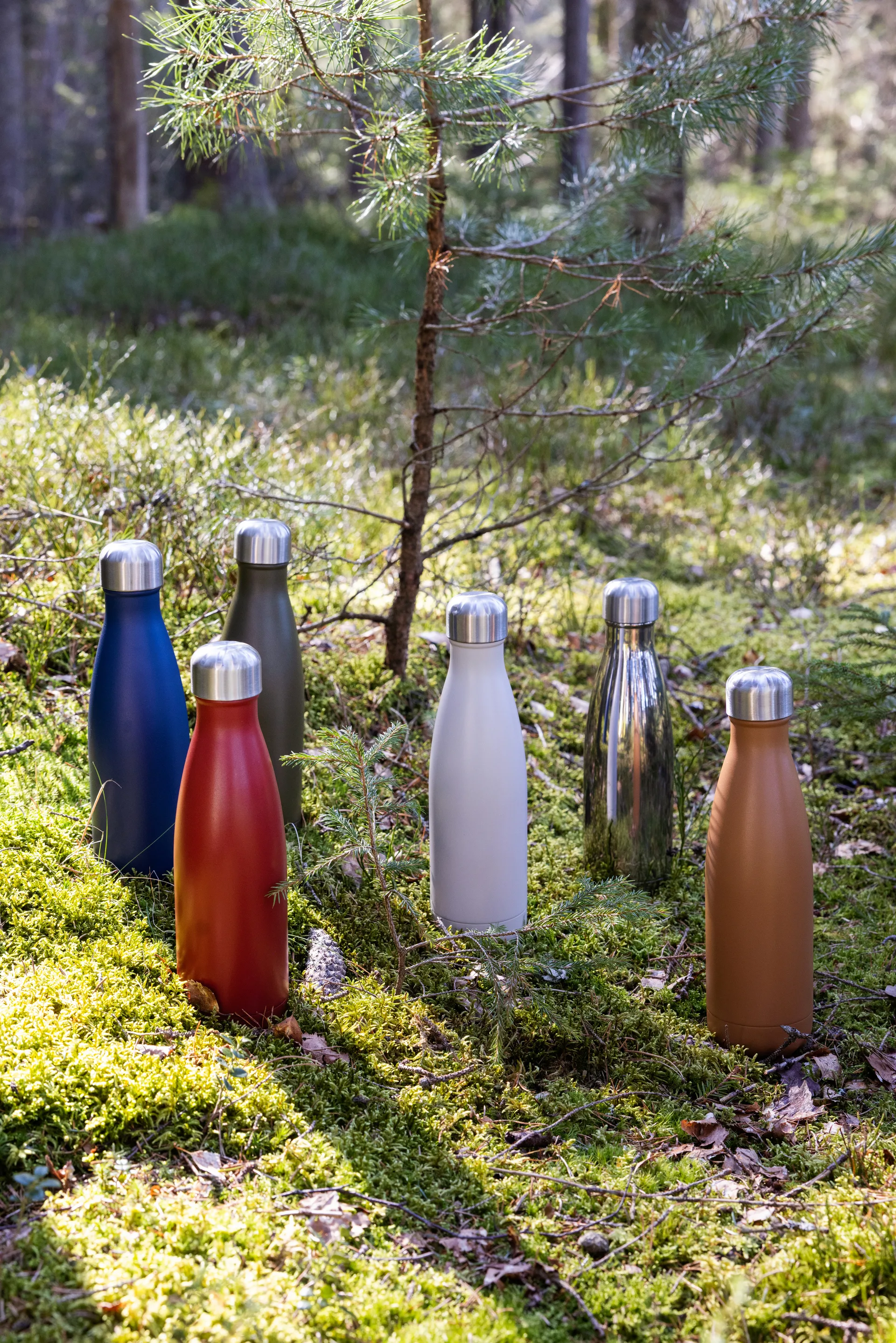 Nils stålflaska 50 cl, Röd Pantone Sagaform