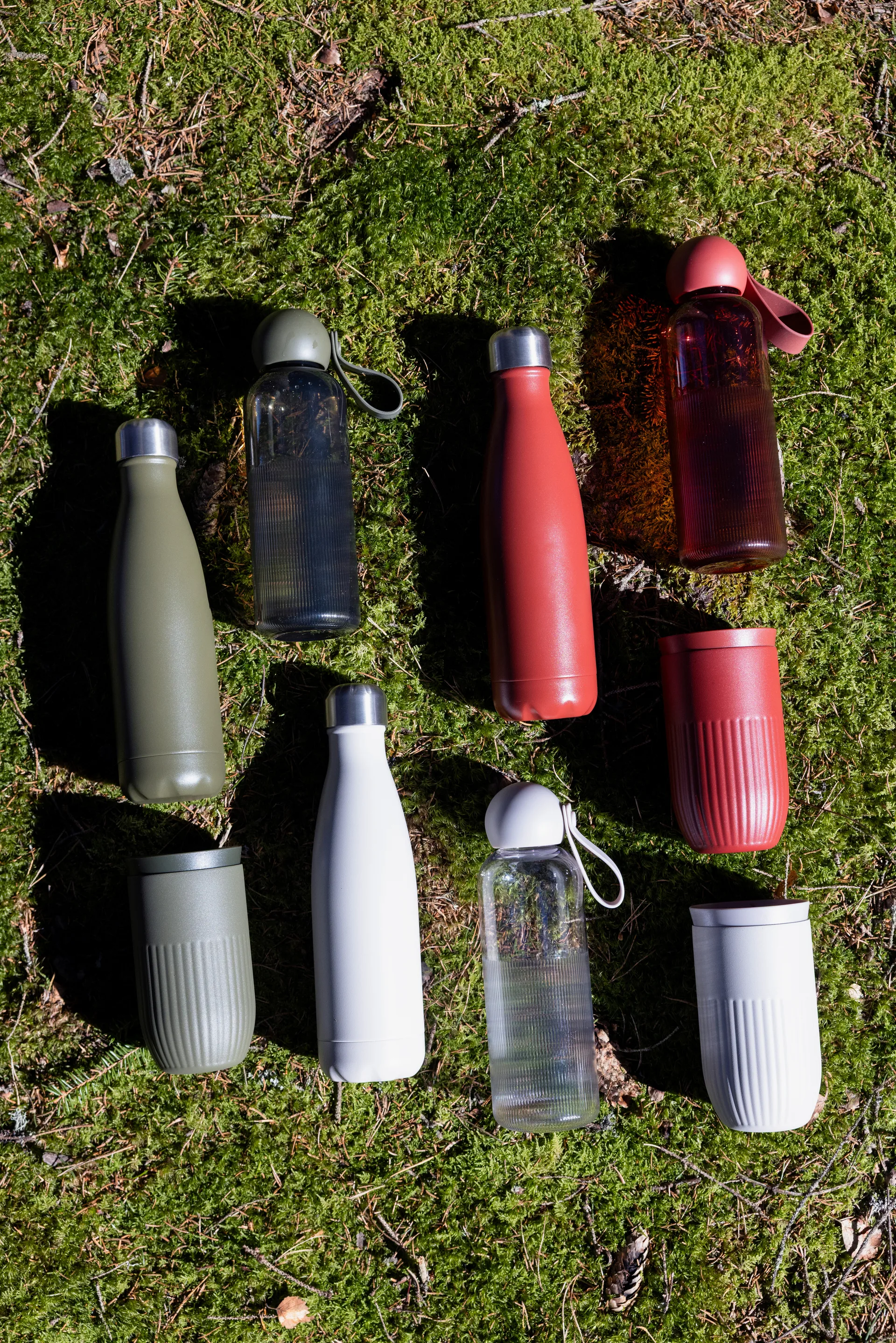 Nils stålflaska 50 cl, Röd Pantone Sagaform