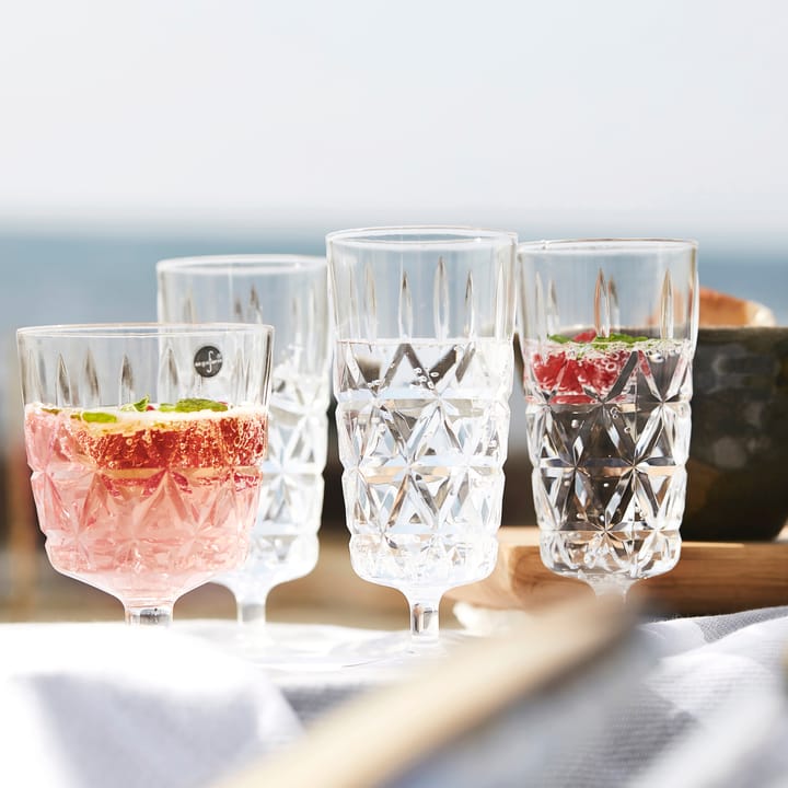 Picknick champagneglas plast 4-pack, 4-pack Sagaform