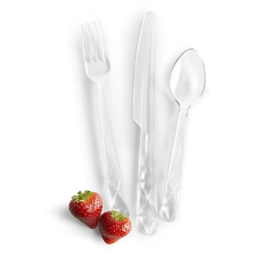 Picknick Juni bestickset 12 delar, Transparent Sagaform