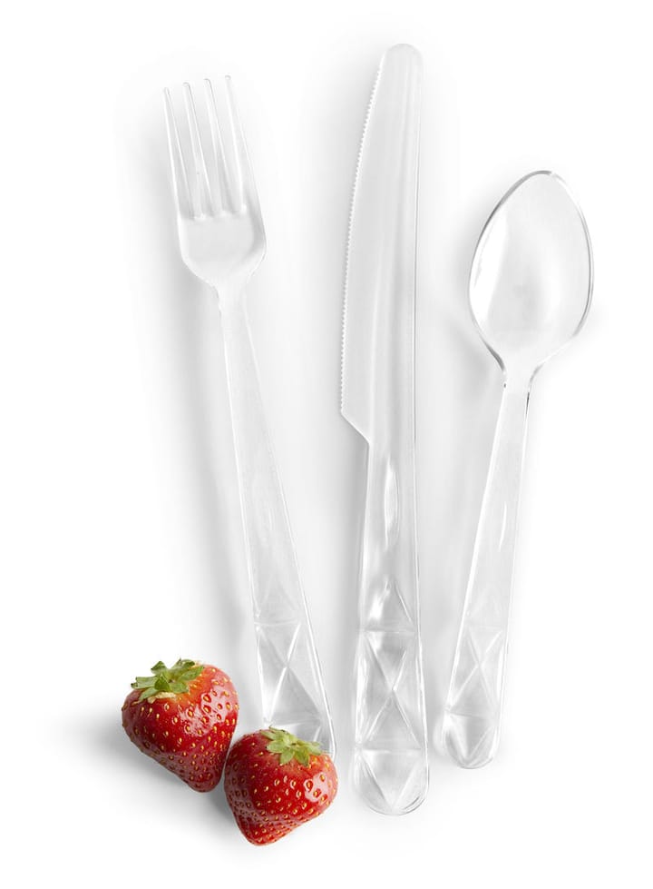 Picknick Juni bestickset 12 delar - Transparent - Sagaform