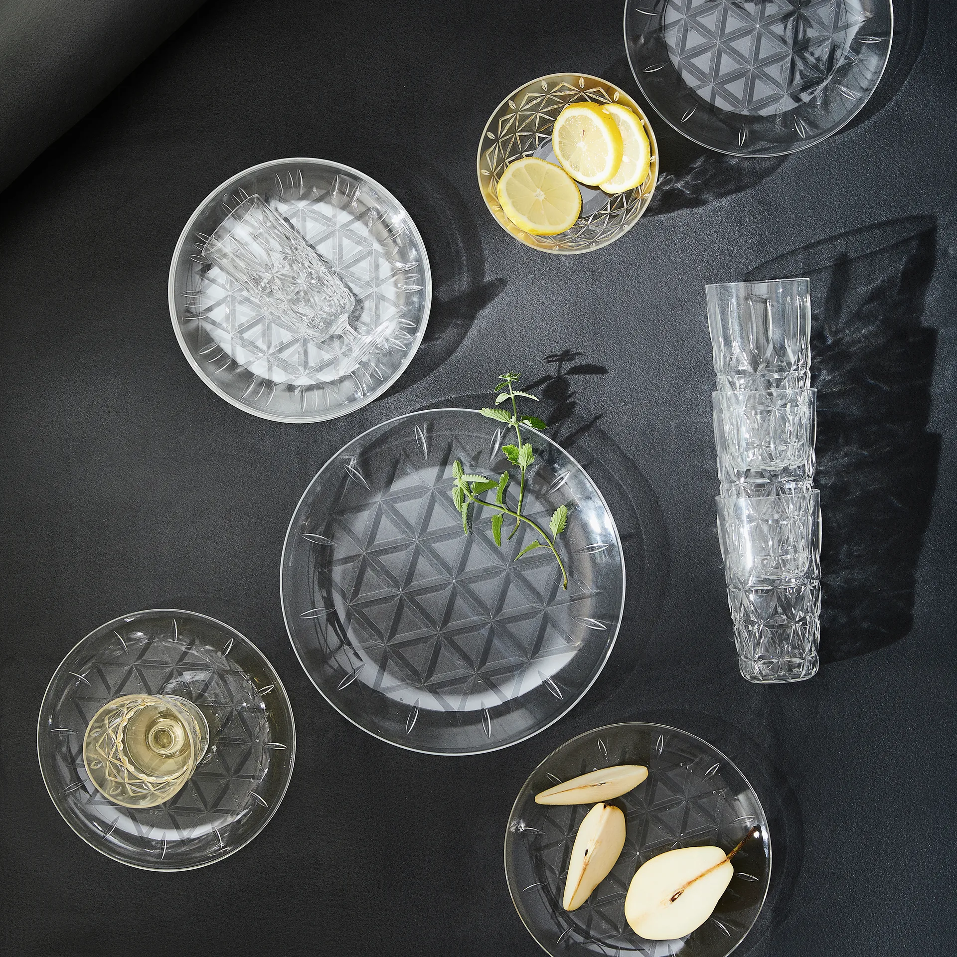 Picknick tallrik 4-pack, 20 cm Sagaform