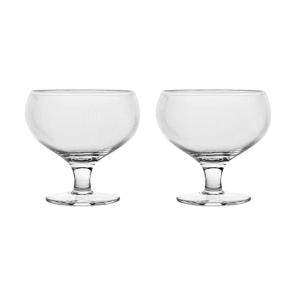 Sagaform Sagaform Blanka champagnekupa 30 cl 2-pack Klar