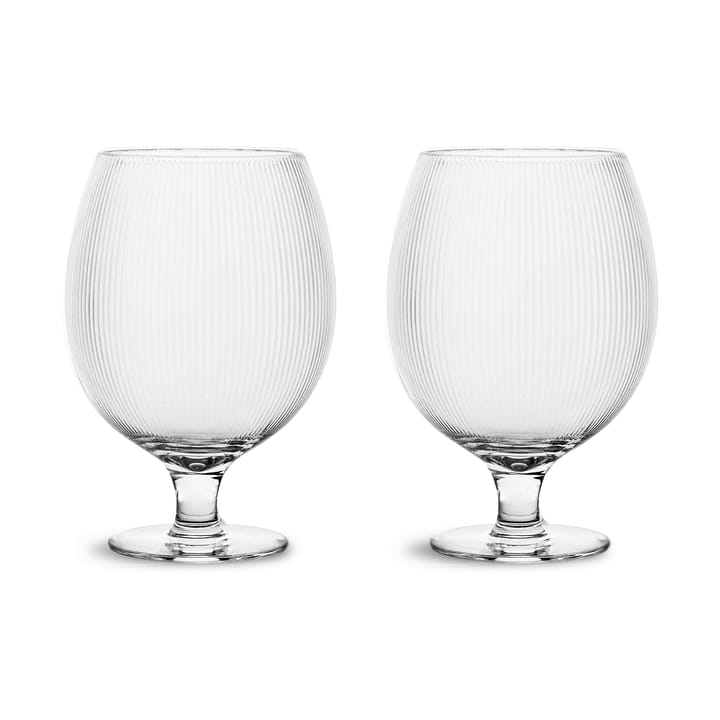 Sagaform Blanka ölglas 50 cl 2-pack - Klar - Sagaform