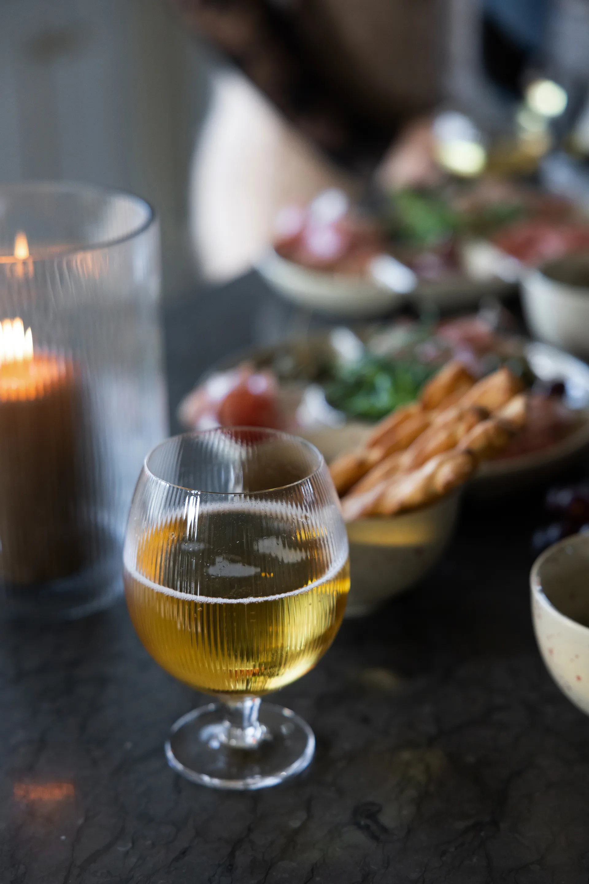 Sagaform Blanka ölglas 50 cl 2-pack, Klar Sagaform