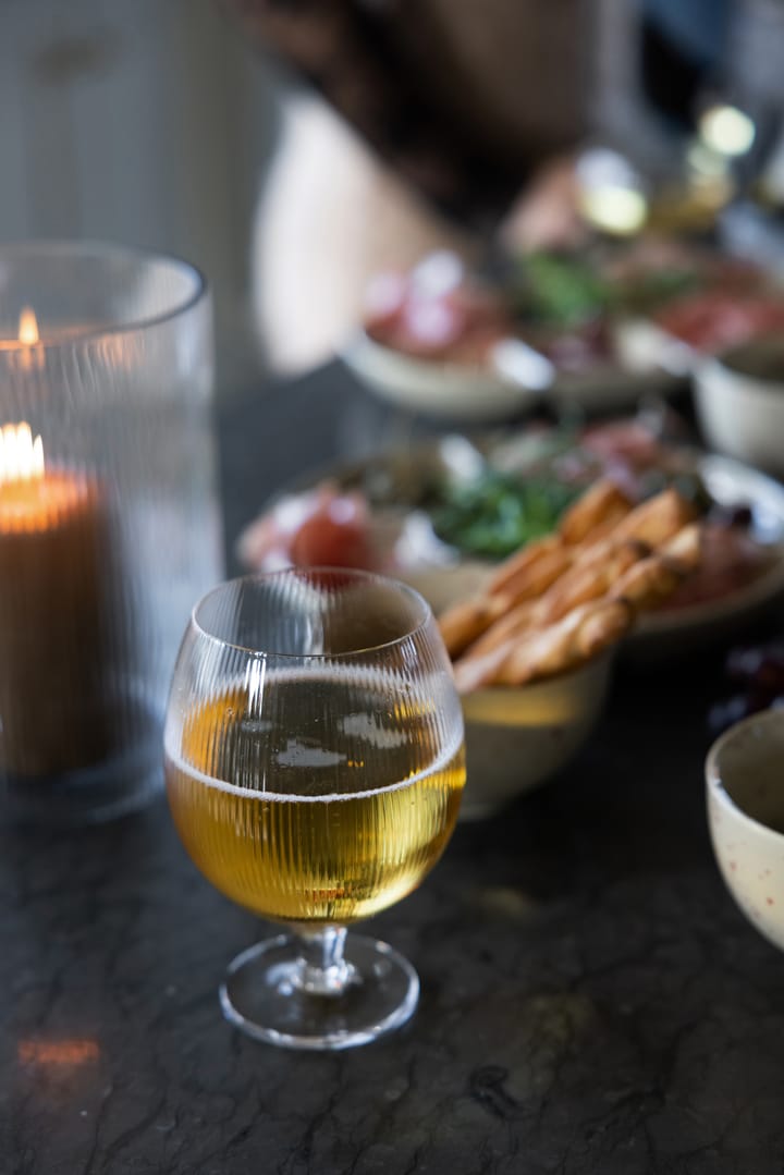 Sagaform Blanka ölglas 50 cl 2-pack, Klar Sagaform