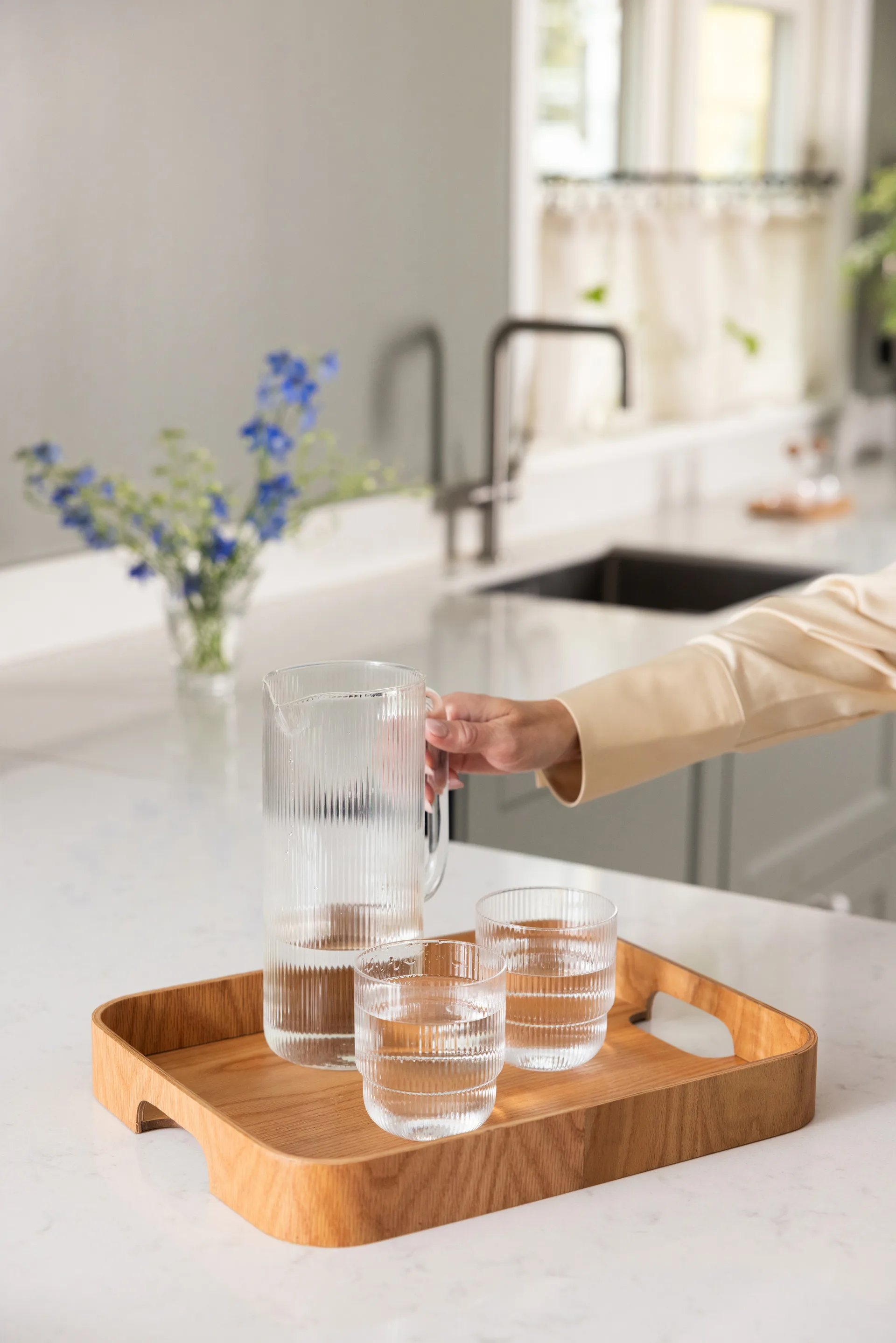 Sagaform blanka vattenglas 4-pack, Klar Sagaform