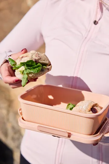 Tina matlåda 1,1 L - Rosa - Sagaform