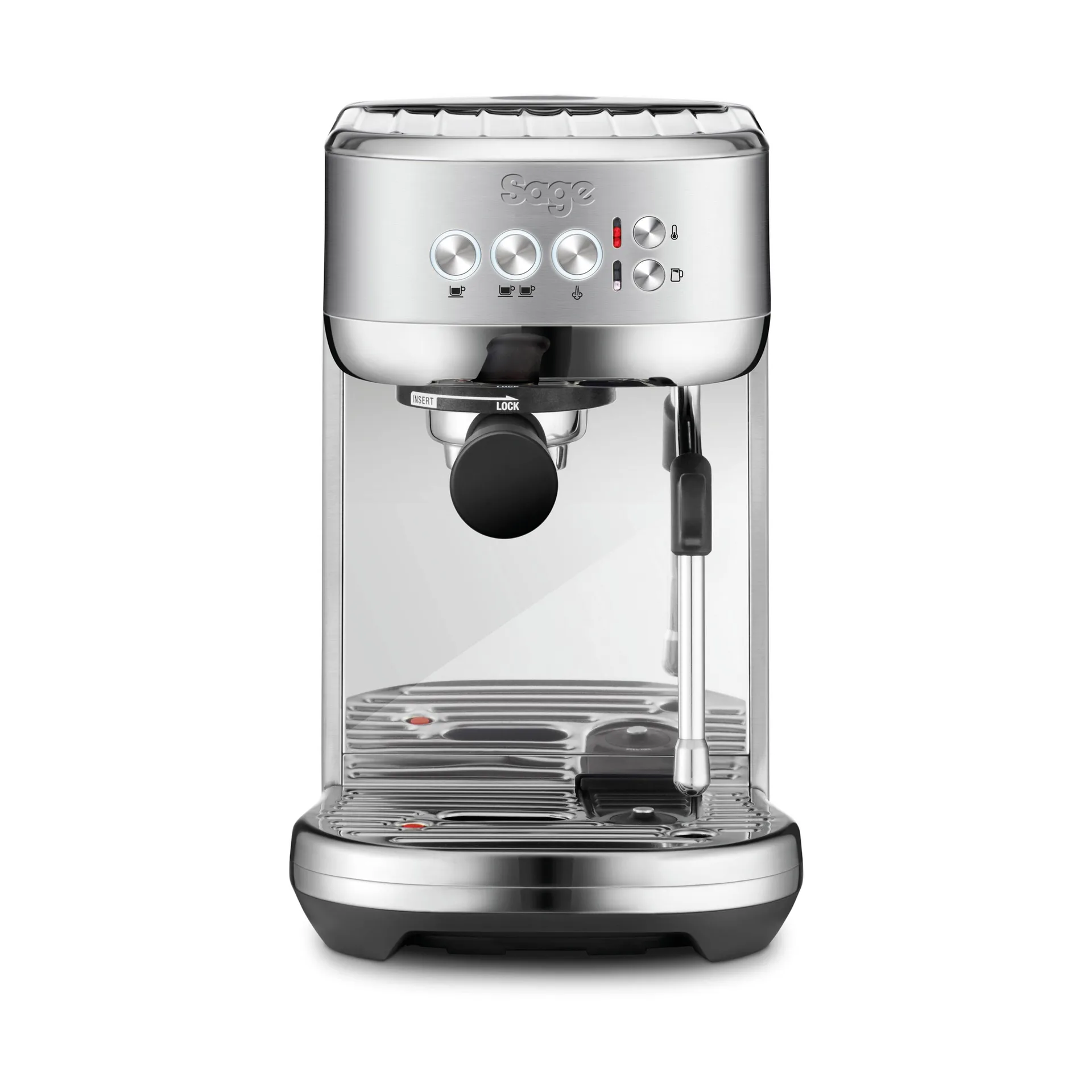 Sage SES 500 espressomaskin, Brushed steel Sage