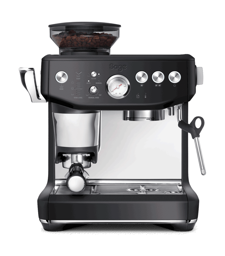Sage SES 876 halvautomatisk espressomaskin - Black Truffle - Sage