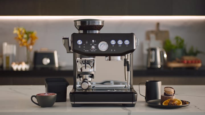 Sage SES 876 halvautomatisk espressomaskin, Black Truffle Sage