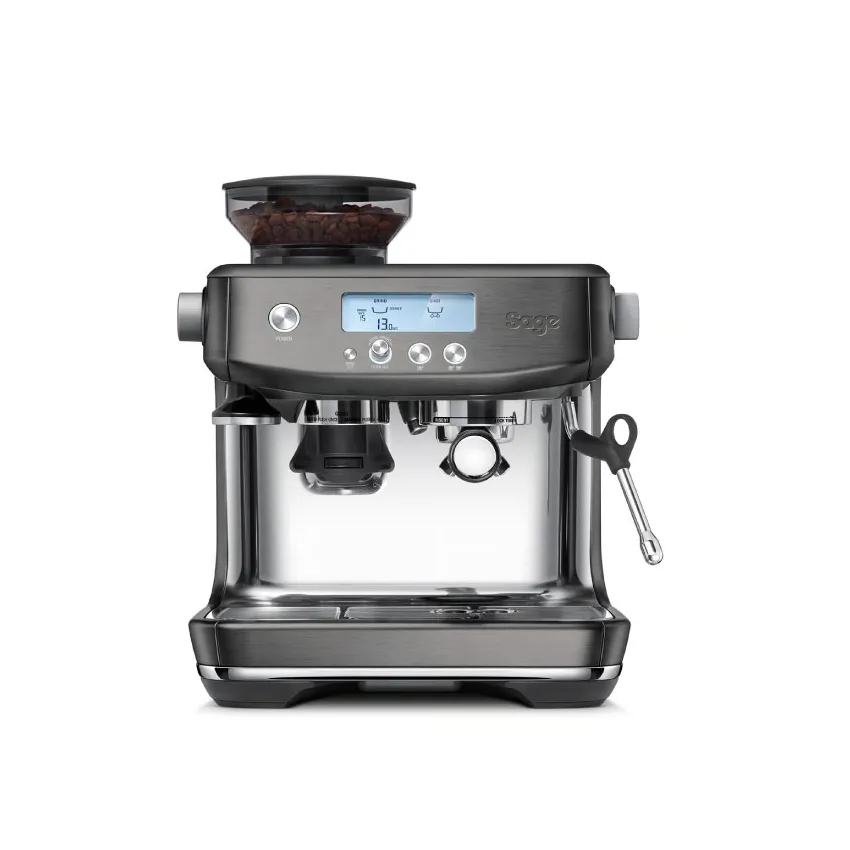 Sage SES 878 halvautomatisk espressomaskin, Black steel Sage