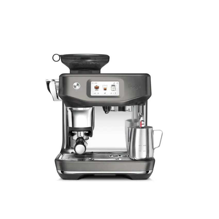 Sage SES 881 automatisk espressomaskin, Black steel Sage