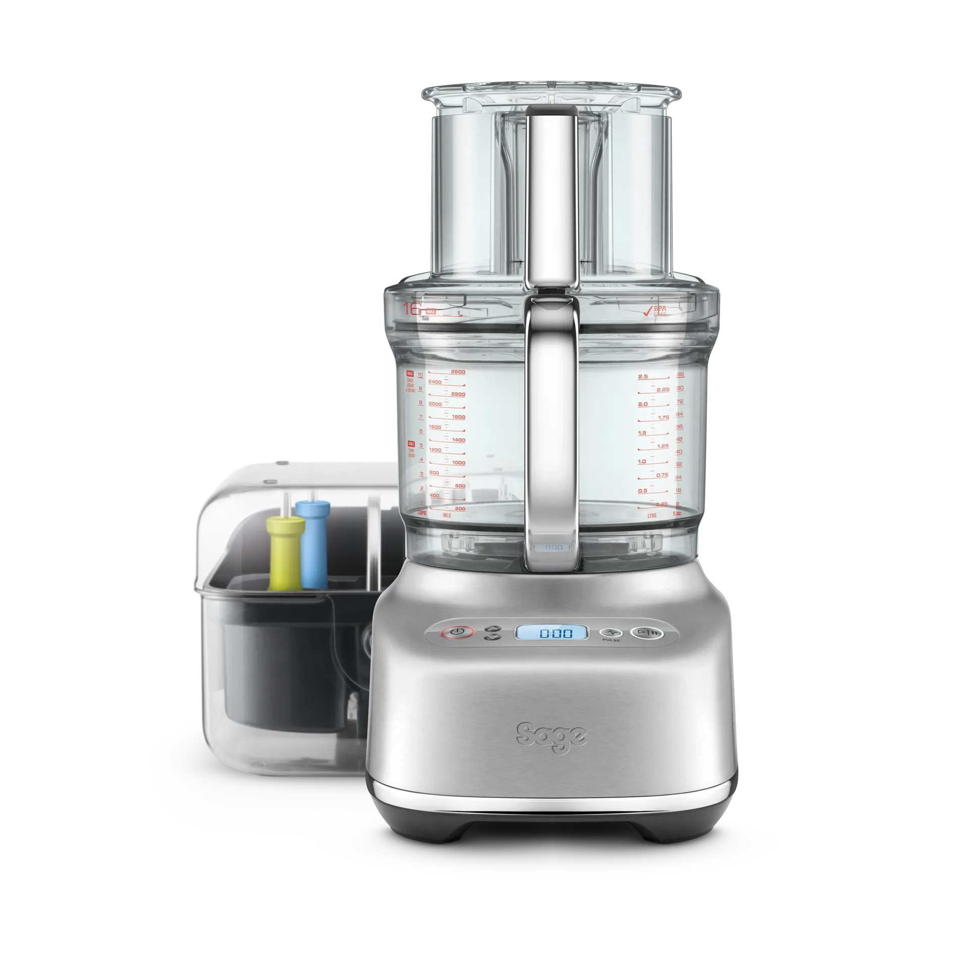 Sage SFP 638 matberedare, Brushed Stainless Steel Sage