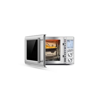 Sage SMO 870 3-i-1 mikro och airfryer - Brushed Steel - Sage