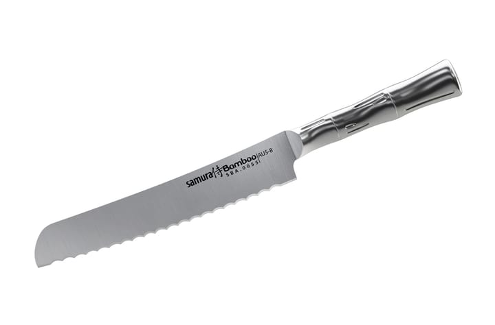 BAMBOO 20 cm Bread knife - Rostfritt stål - Samura