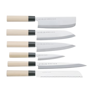 Satake Knivset i balsabox 35×38 cm 6 delar