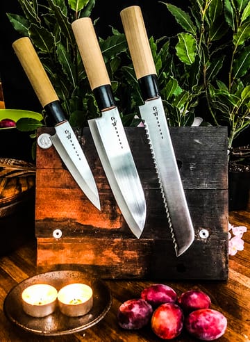 Satake Houcho knivset 3 delar - Hi Carbon Steel - Satake