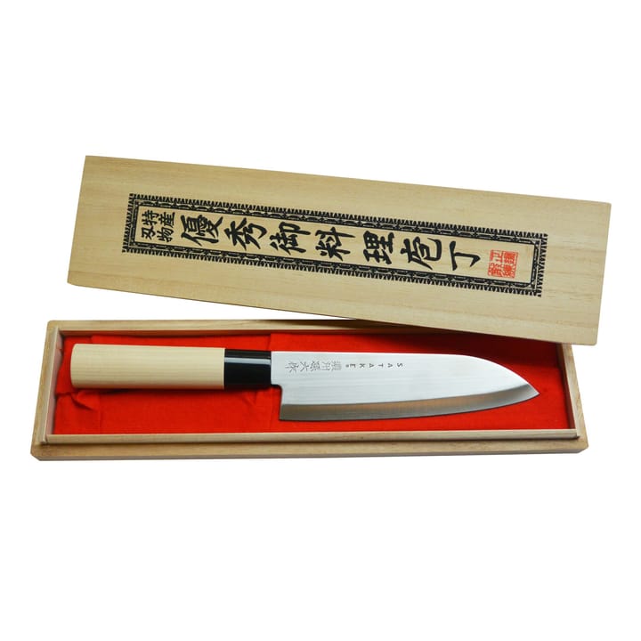 Satake Houcho kockkniv i balsabox, 17 cm Satake