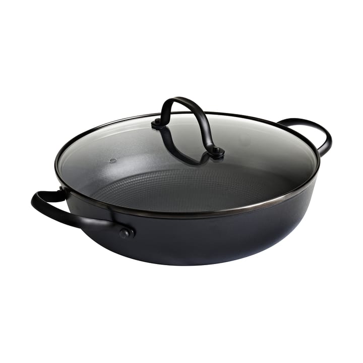 Satake kastrull i lättviktsgjutjärn glaslock - 26 cm - Satake