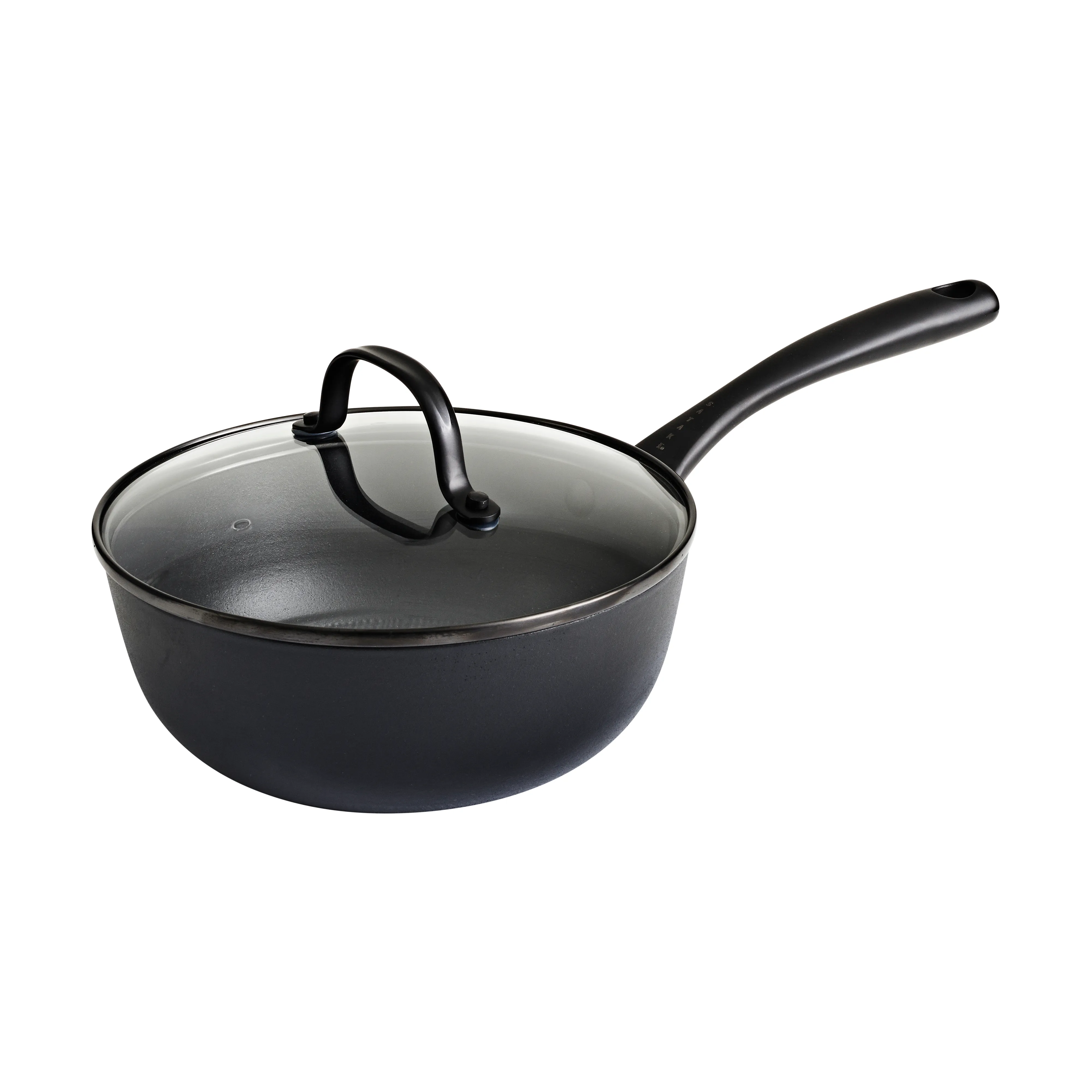 Satake kastrull sautés med glaslock 2 delar, 2 L