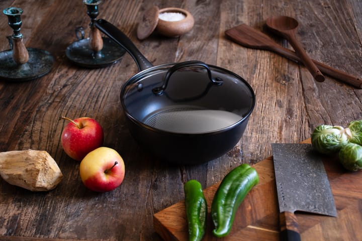 Satake kastrull sautés med glaslock 2 delar, 2 L Satake